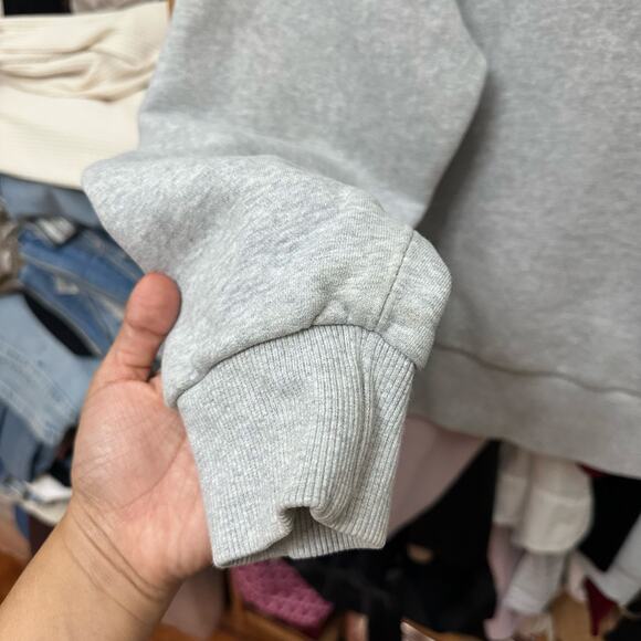 Vuori Restore Half Zip Hoodie Size Large Gray VW288 - Picture 15 of 16